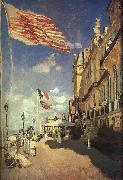 The Hotel des Roches Noires at Trouville Claude Monet